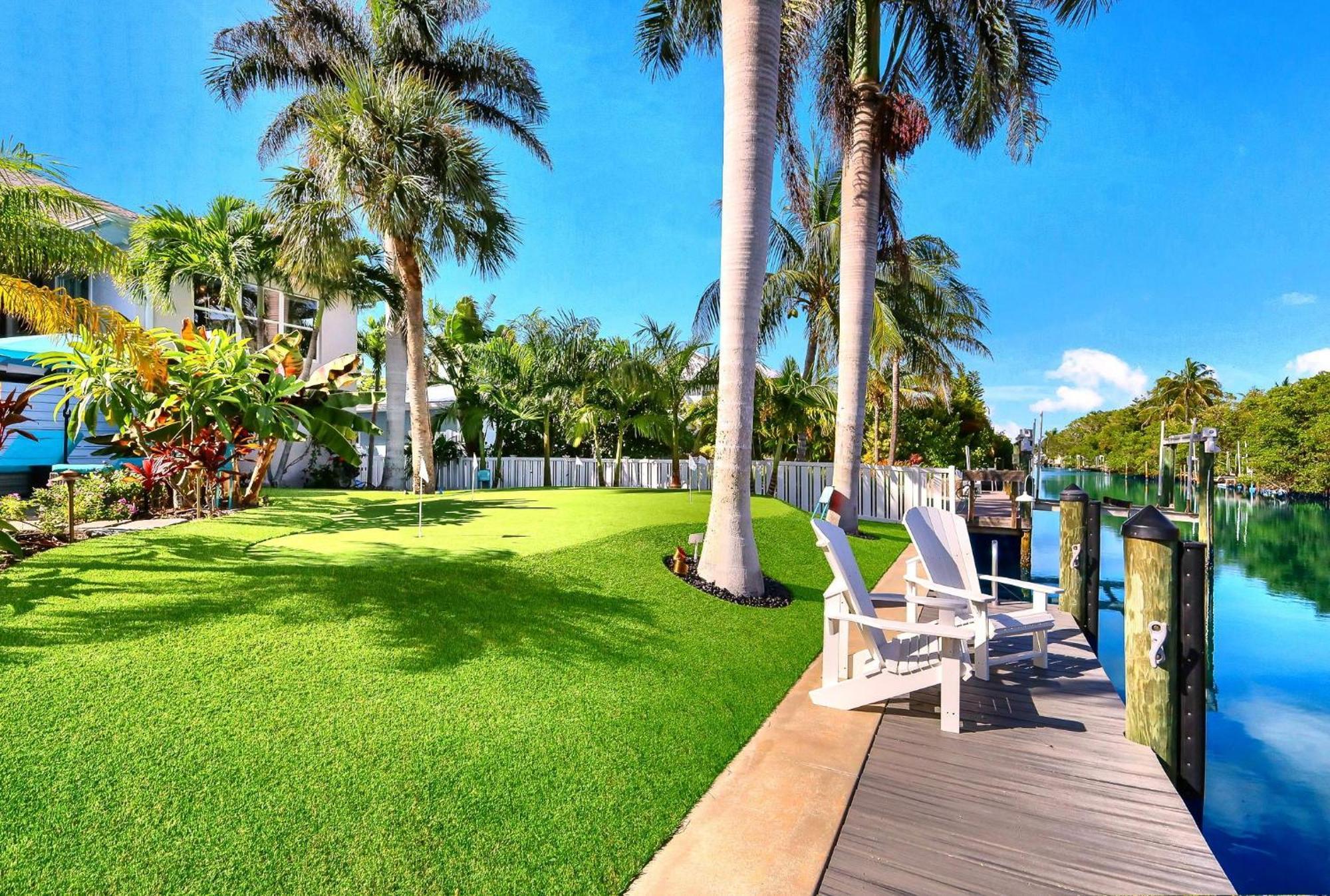 Bikinis And Martinis Waterfront Canal Villa Anna Maria Exterior foto
